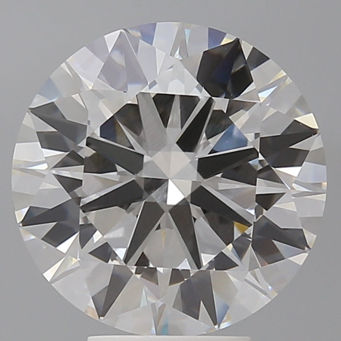 5.53 Carat Round Shaped, Ideal Cut, E Color, VVS2 Clarity, IGI Certified Lab Grown Diamond