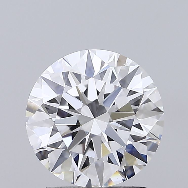 2.14 Carat Round Shaped, Ideal Cut, E Color, VVS2 Clarity, IGI Certified Lab Grown Diamond