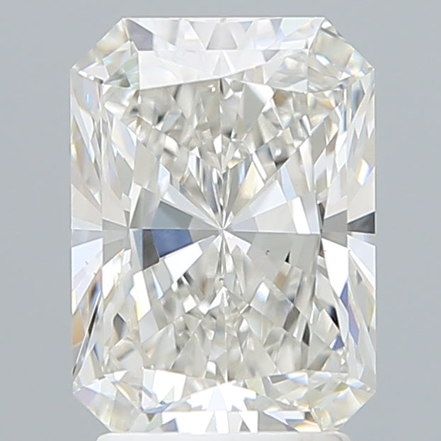 2.80 Carat Radiant Shaped, Ideal Cut, G Color, VS1 Clarity, IGI Certified Lab Grown Diamond