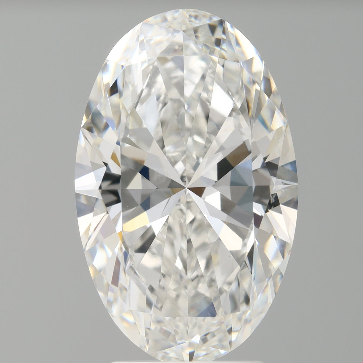 4.08 Carat Oval Shaped, Ideal Cut, E Color, VVS2 Clarity, IGI Certified Lab Grown Diamond