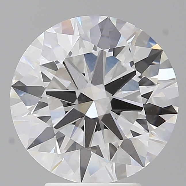4.04 Carat Round Shaped, Ideal Cut, E Color, VVS2 Clarity, IGI Certified Lab Grown Diamond