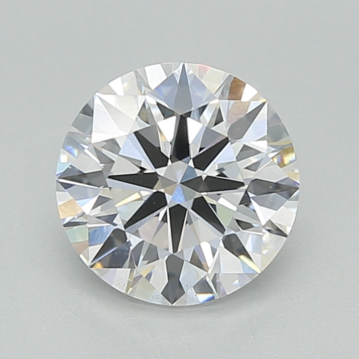 1.55 Carat Round Shaped, Ideal Cut, D Color, VS1 Clarity, IGI Certified Lab Grown Diamond