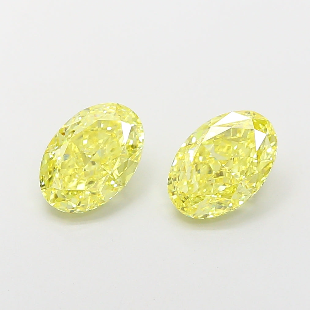 1.67 Carat Oval Shaped, Excellent Cut, VVS2 Clarity, IGI Certified Lab Grown Diamond