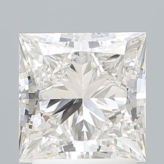 2.33 Carat Princess Shaped, Ideal Cut, F Color, VVS2 Clarity, IGI Certified Lab Grown Diamond