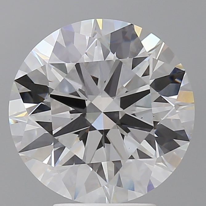 4.53 Carat Round Shaped, Ideal Cut, E Color, VS1 Clarity, IGI Certified Lab Grown Diamond