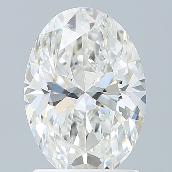 1.78 Carat Oval Shaped, Excellent Cut, F Color, VVS2 Clarity, IGI Certified Lab Grown Diamond