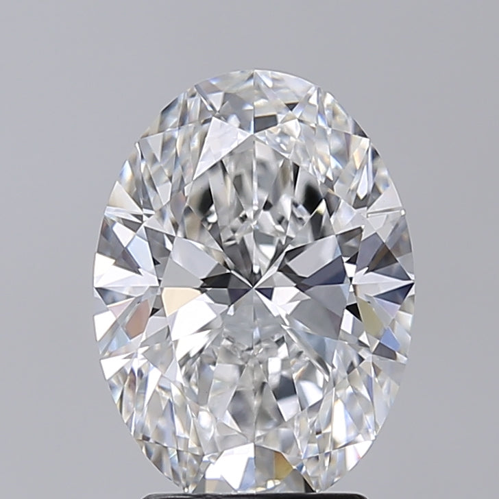 3.02 Carat Oval Shaped, Excellent Cut, D Color, VVS2 Clarity, IGI Certified Lab Grown Diamond