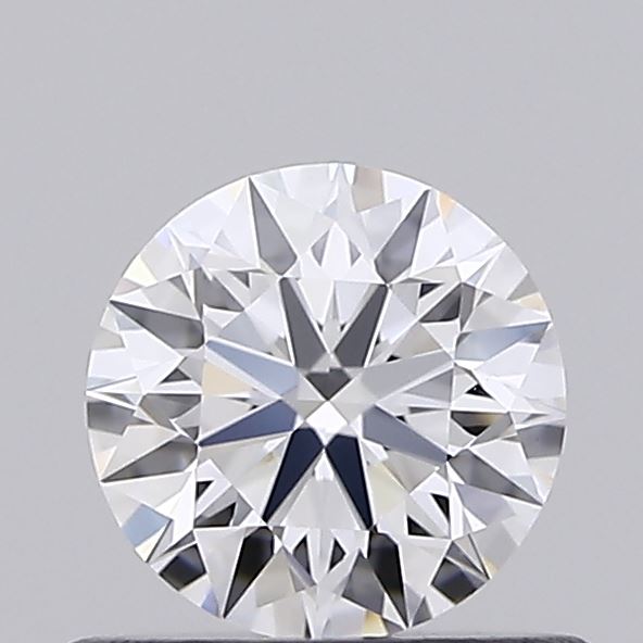 0.53 Carat Round Shaped, Ideal Cut, D Color, VVS2 Clarity, IGI Certified Lab Grown Diamond