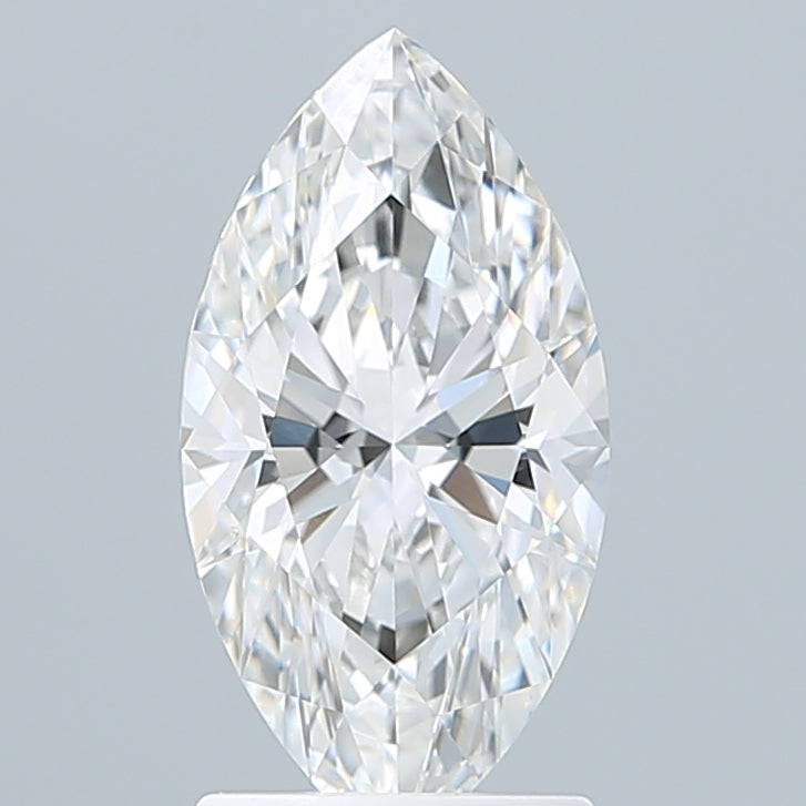 1.75 Carat Marquise Shaped, Ideal Cut, F Color, VVS2 Clarity, IGI Certified Lab Grown Diamond