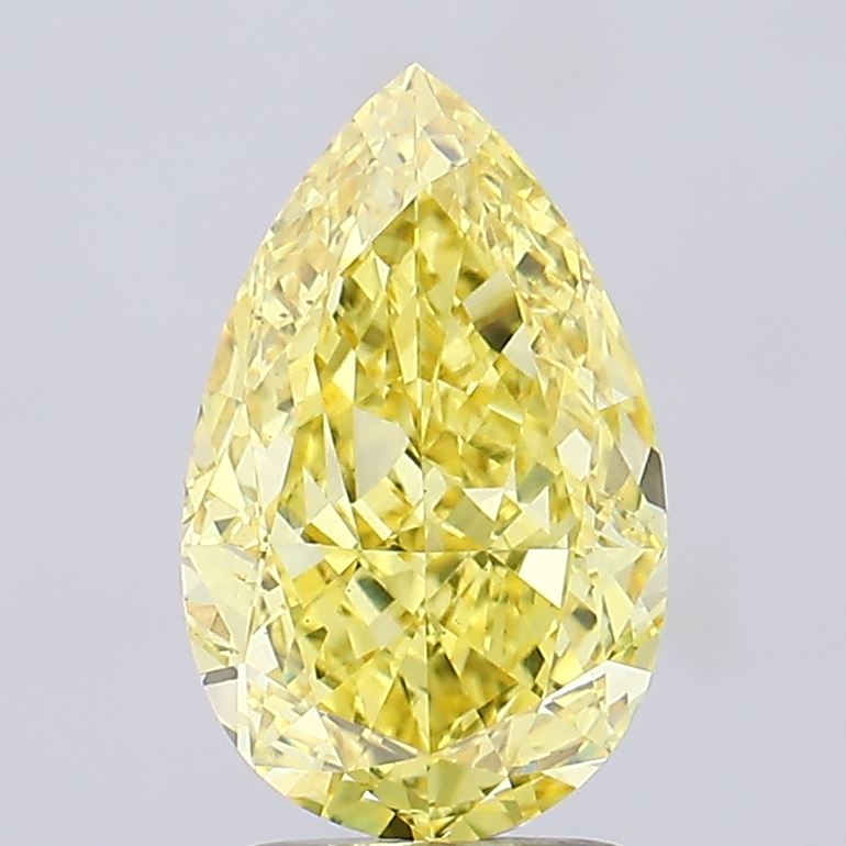 3.20 Carat Pear Shaped, Ideal Cut, VS1 Clarity, IGI Certified Lab Grown Diamond