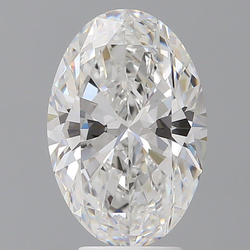 4.60 Carat Oval Shaped, Ideal Cut, E Color, VVS2 Clarity, IGI Certified Lab Grown Diamond