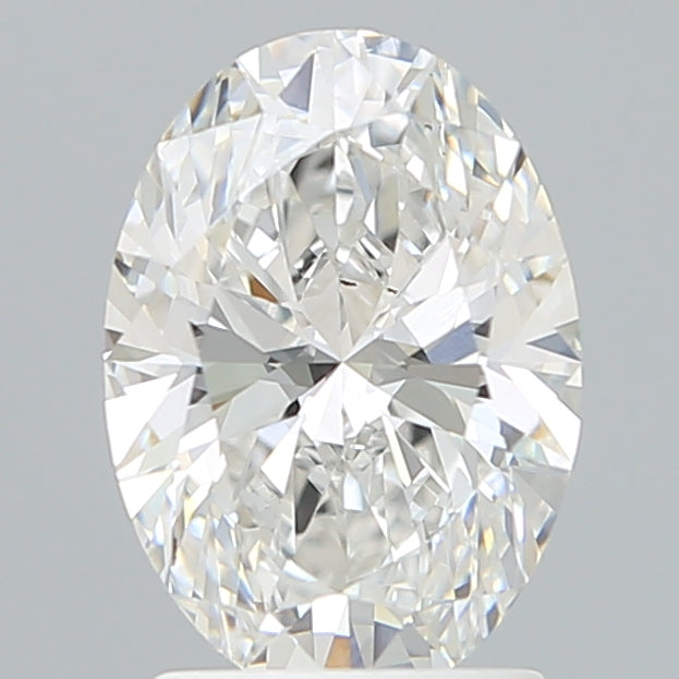 2.11 Carat Oval Shaped, Ideal Cut, E Color, VVS1 Clarity, IGI Certified Lab Grown Diamond