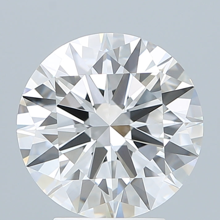 3.55 Carat Round Shaped, Excellent Cut, F Color, VVS2 Clarity, IGI Certified Lab Grown Diamond
