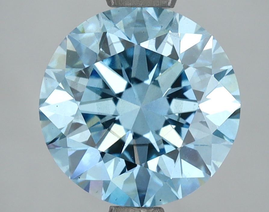 3.02 Carat Round Shaped, Excellent Cut, SI1 Clarity, IGI Certified Lab Grown Diamond