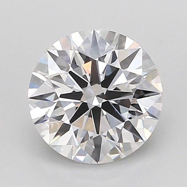 1.55 Carat Round Shaped, Ideal Cut, D Color, VS2 Clarity, IGI Certified Lab Grown Diamond