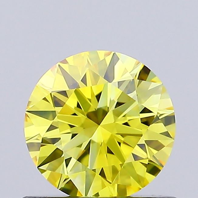 0.65 Carat Round Shaped, Ideal Cut, VVS1 Clarity, IGI Certified Lab Grown Diamond