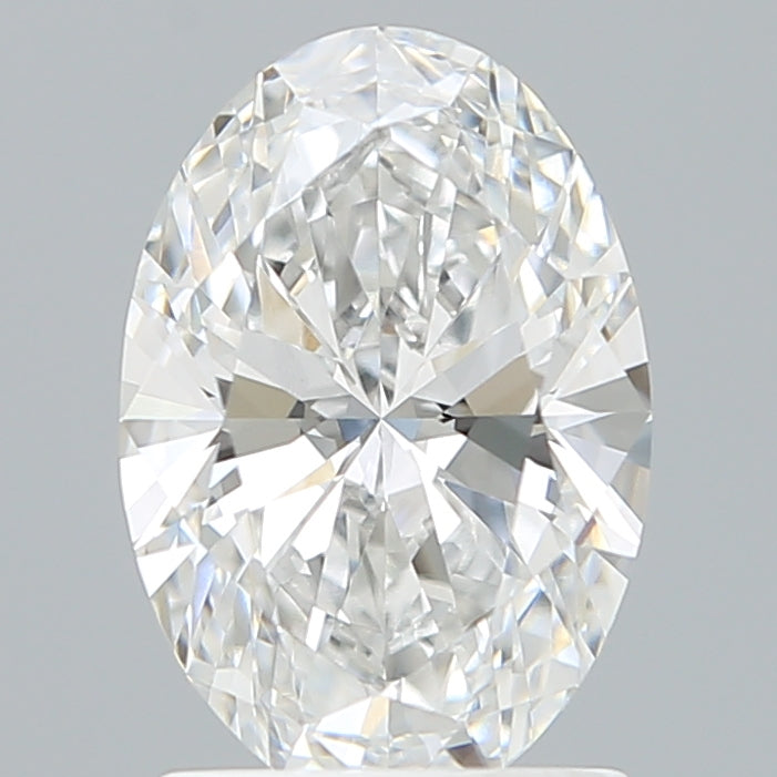 1.65 Carat Oval Shaped, Ideal Cut, E Color, VVS2 Clarity, IGI Certified Lab Grown Diamond