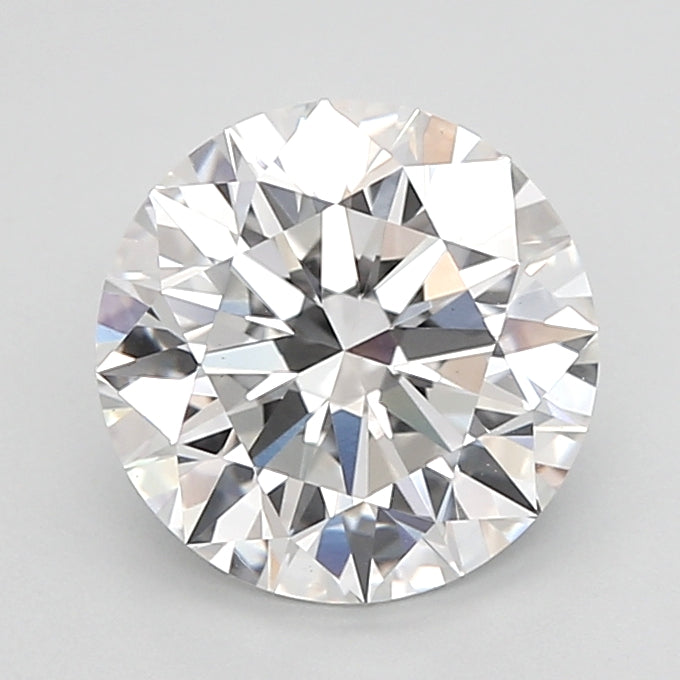 2.02 Carat Round Shaped, Ideal Cut, D Color, VS1 Clarity, IGI Certified Lab Grown Diamond