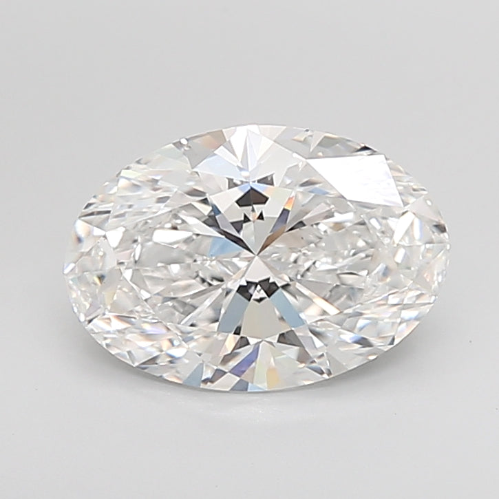 4.03 Carat Oval Shaped, Ideal Cut, D Color, VS1 Clarity, IGI Certified Lab Grown Diamond