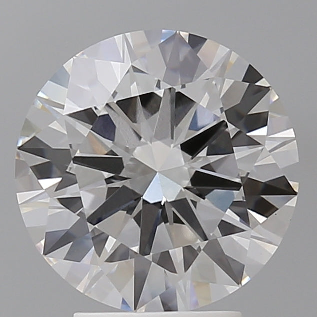 3.59 Carat Round Shaped, Excellent Cut, E Color, VVS2 Clarity, IGI Certified Lab Grown Diamond