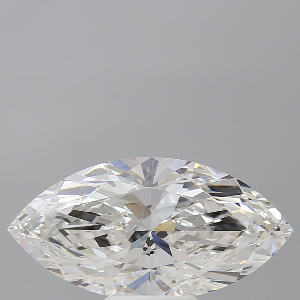 4.54 Carat Marquise Shaped, Ideal Cut, E Color, VS1 Clarity, IGI Certified Lab Grown Diamond