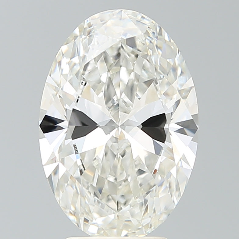 4.35 Carat Oval Shaped, Ideal Cut, G Color, VVS2 Clarity, IGI Certified Lab Grown Diamond