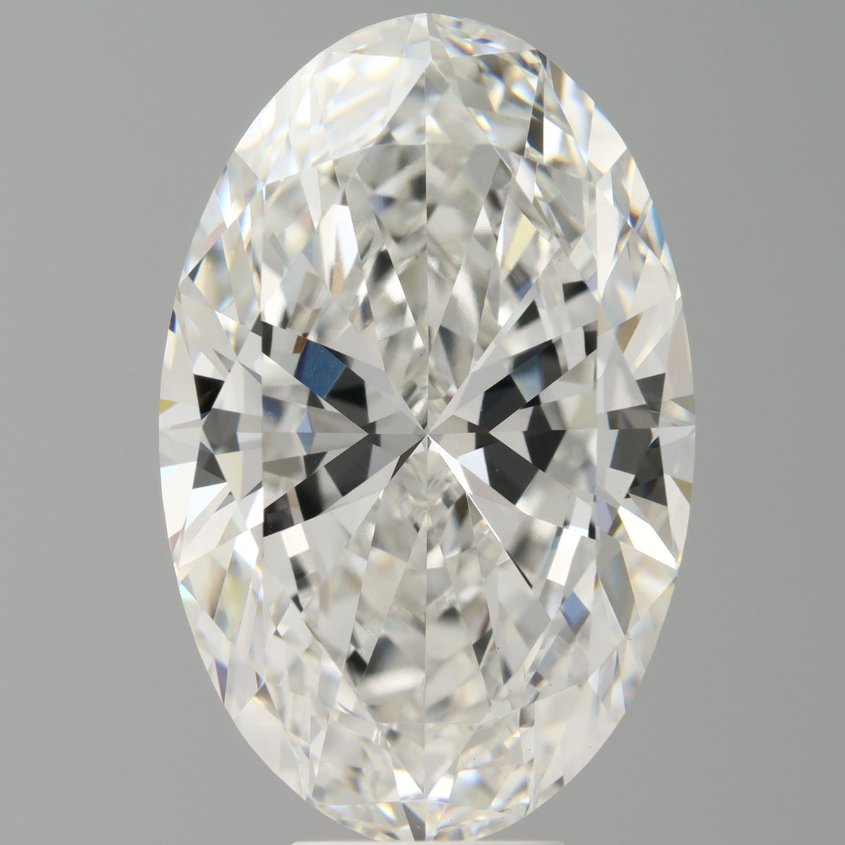 9.55 Carat Oval Shaped, Ideal Cut, F Color, VVS2 Clarity, IGI Certified Lab Grown Diamond