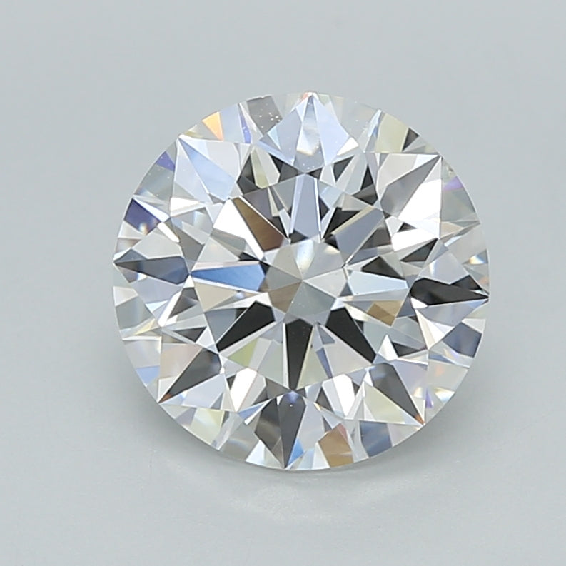 2.00 Carat Round Shaped, Ideal Cut, E Color, VVS2 Clarity, IGI Certified Lab Grown Diamond