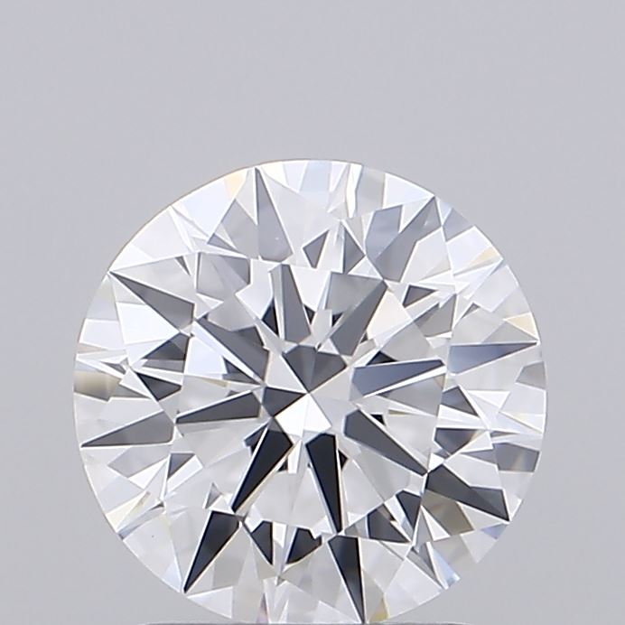 1.53 Carat Round Shaped, Ideal Cut, D Color, VVS1 Clarity, IGI Certified Lab Grown Diamond