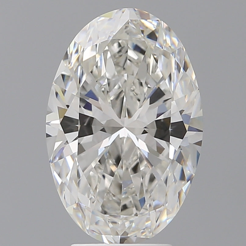 4.60 Carat Oval Shaped, Ideal Cut, F Color, VVS2 Clarity, IGI Certified Lab Grown Diamond
