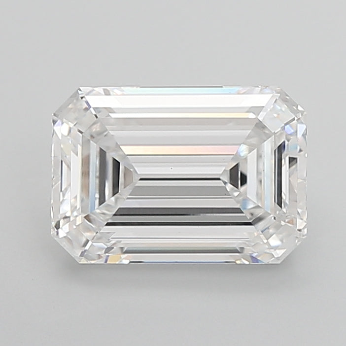 4.60 Carat Emerald Shaped, Ideal Cut, E Color, VS1 Clarity, IGI Certified Lab Grown Diamond