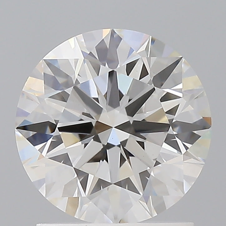 1.57 Carat Round Shaped, Ideal Cut, F Color, VVS2 Clarity, IGI Certified Lab Grown Diamond
