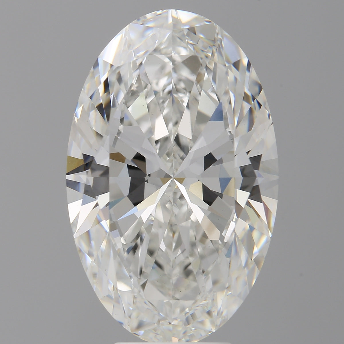 7.50 Carat Oval Shaped, Ideal Cut, F Color, VVS2 Clarity, IGI Certified Lab Grown Diamond