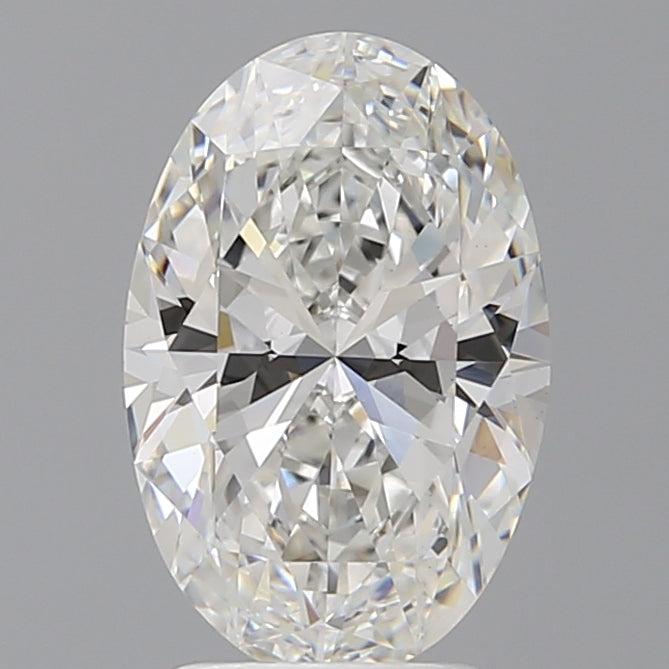 2.59 Carat Oval Shaped, Ideal Cut, E Color, VS1 Clarity, IGI Certified Lab Grown Diamond