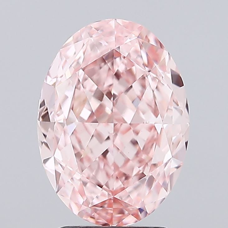 3.49 Carat Oval Shaped, Excellent Cut, VS1 Clarity, IGI Certified Lab Grown Diamond