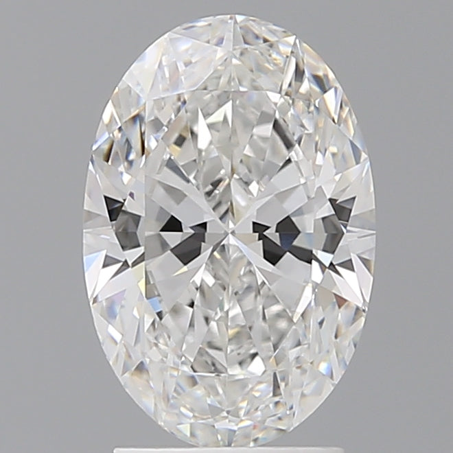 2.59 Carat Oval Shaped, Ideal Cut, E Color, VVS2 Clarity, IGI Certified Lab Grown Diamond