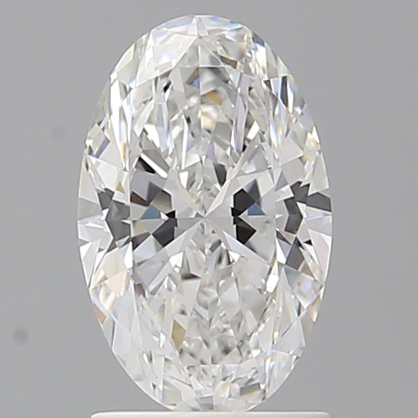 1.60 Carat Oval Shaped, Ideal Cut, D Color, VVS2 Clarity, IGI Certified Lab Grown Diamond