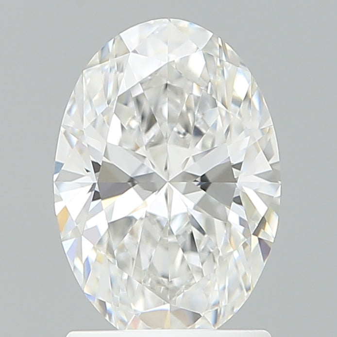 1.57 Carat Oval Shaped, Ideal Cut, E Color, VVS1 Clarity, IGI Certified Lab Grown Diamond