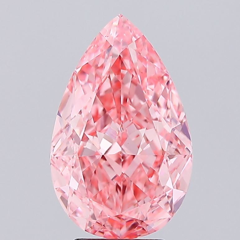 5.57 Carat Pear Shaped, Ideal Cut, VS1 Clarity, IGI Certified Lab Grown Diamond