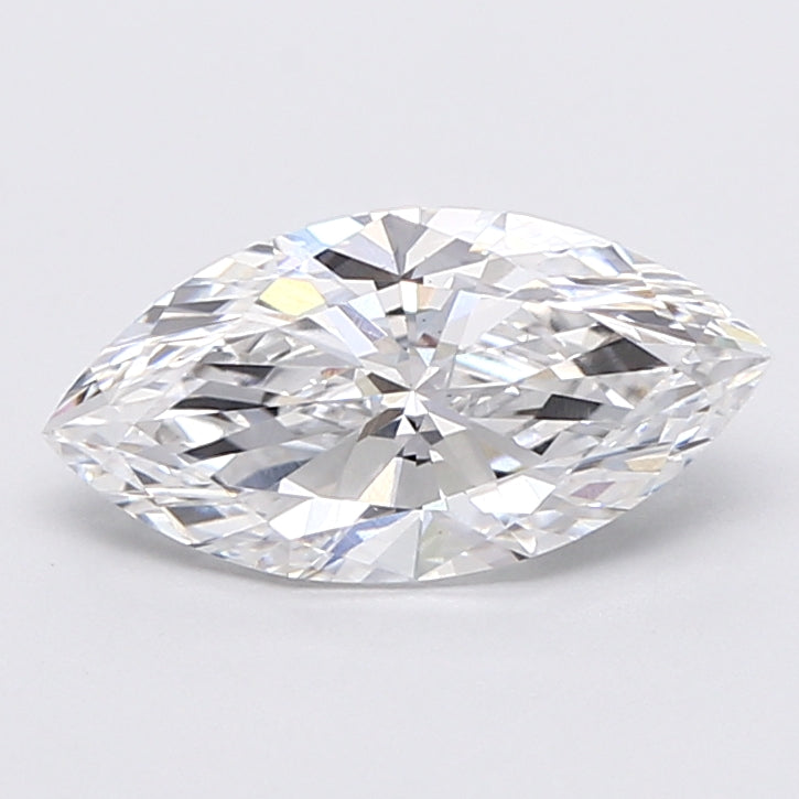 1.42 Carat Marquise Shaped, Very Good Cut, E Color, VS1 Clarity, IGI Certified Lab Grown Diamond