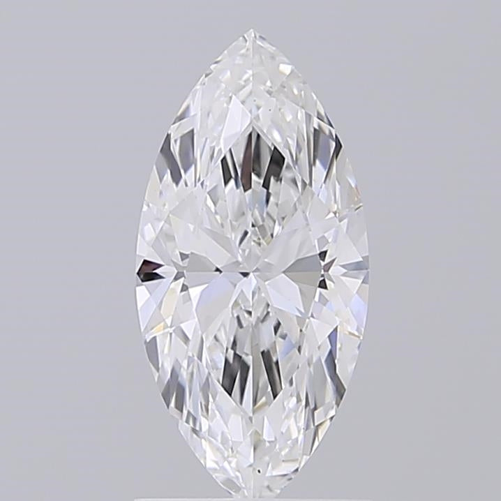 1.53 Carat Marquise Shaped, Ideal Cut, E Color, VVS2 Clarity, IGI Certified Lab Grown Diamond