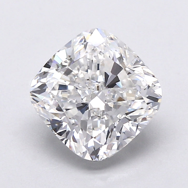 2.68 Carat Cushion Shaped, Very Good Cut, D Color, VVS2 Clarity, IGI Certified Lab Grown Diamond