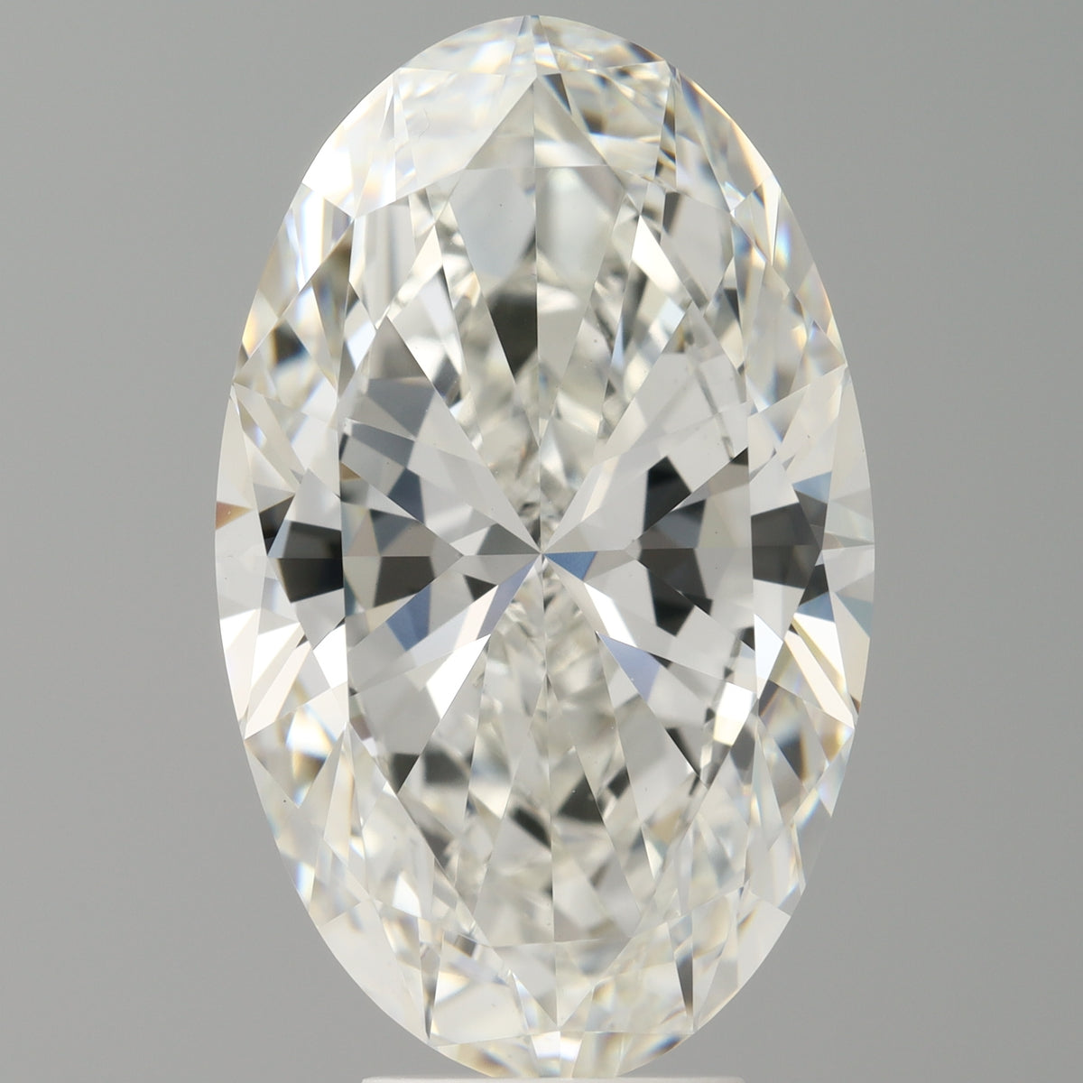 6.53 Carat Oval Shaped, Excellent Cut, F Color, VVS2 Clarity, IGI Certified Lab Grown Diamond