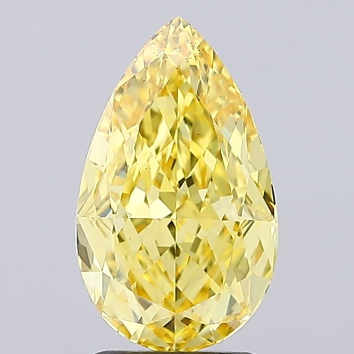 2.81 Carat Pear Shaped, Ideal Cut, VS2 Clarity, IGI Certified Lab Grown Diamond