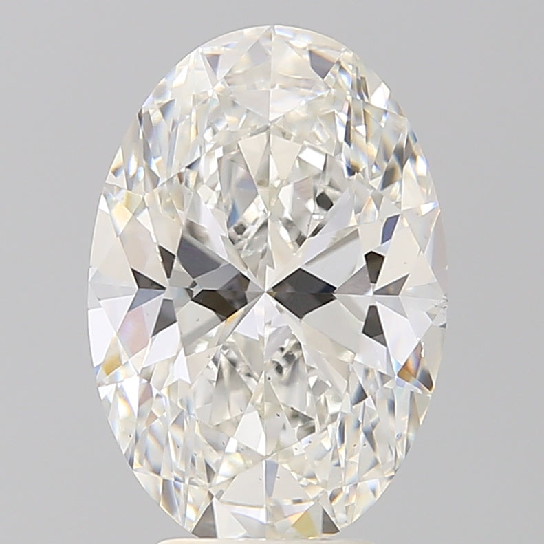 4.77 Carat Oval Shaped, Ideal Cut, G Color, VS2 Clarity, IGI Certified Lab Grown Diamond