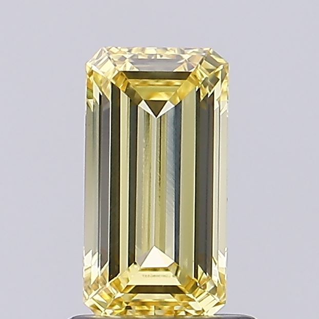 1.03 Carat Emerald Shaped, Ideal Cut, VS1 Clarity, IGI Certified Lab Grown Diamond