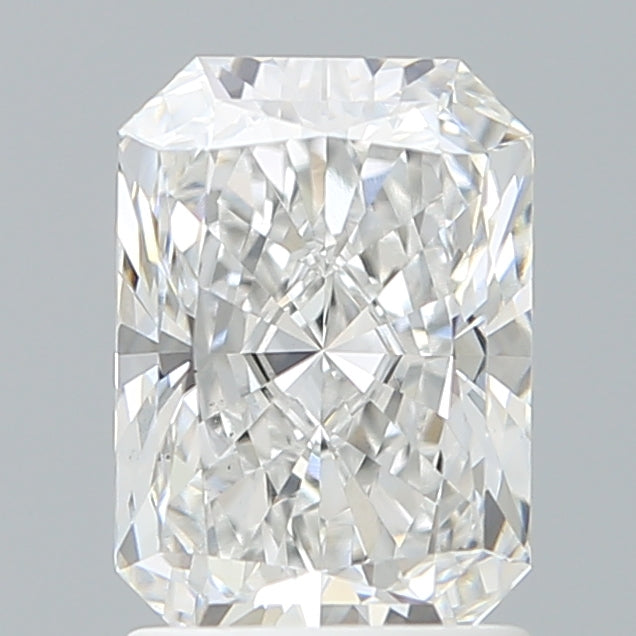 1.79 Carat Radiant Shaped, Ideal Cut, E Color, VVS2 Clarity, IGI Certified Lab Grown Diamond