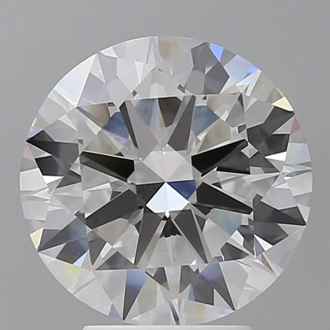 4.02 Carat Round Shaped, Excellent Cut, F Color, VS1 Clarity, IGI Certified Lab Grown Diamond