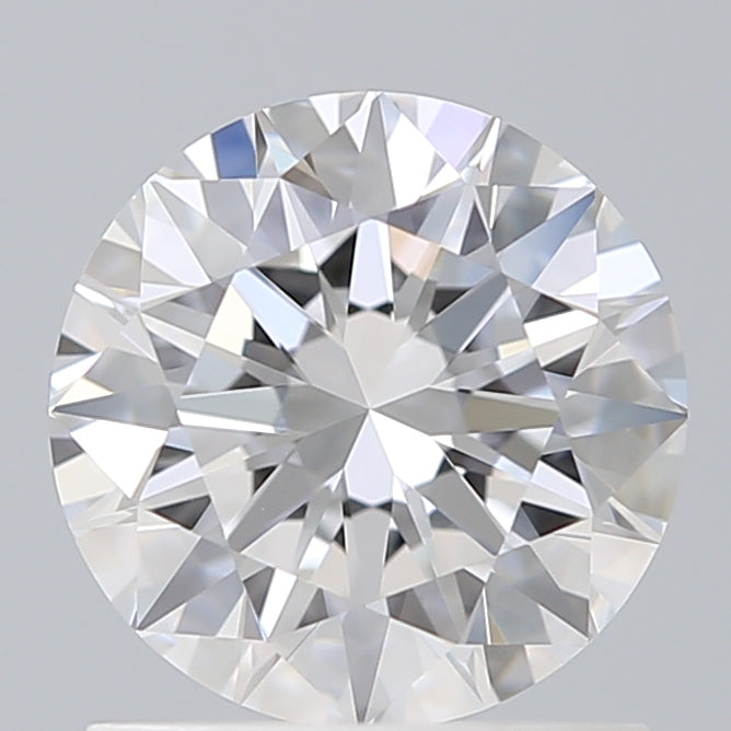 1.21 Carat Round Shaped, Excellent Cut, D Color, VVS2 Clarity, IGI Certified Lab Grown Diamond