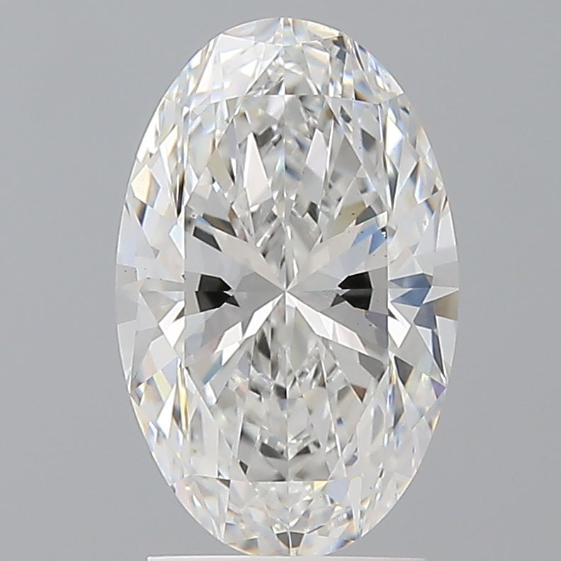 2.57 Carat Oval Shaped, Ideal Cut, E Color, VS1 Clarity, IGI Certified Lab Grown Diamond